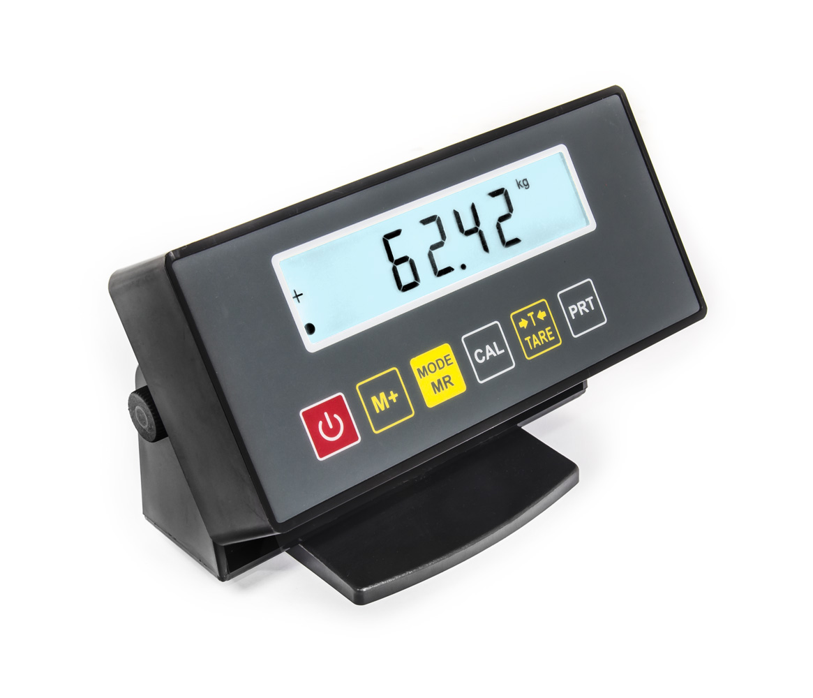 Nerezová platformová (plošinová) digitální váha 10g / 100kg