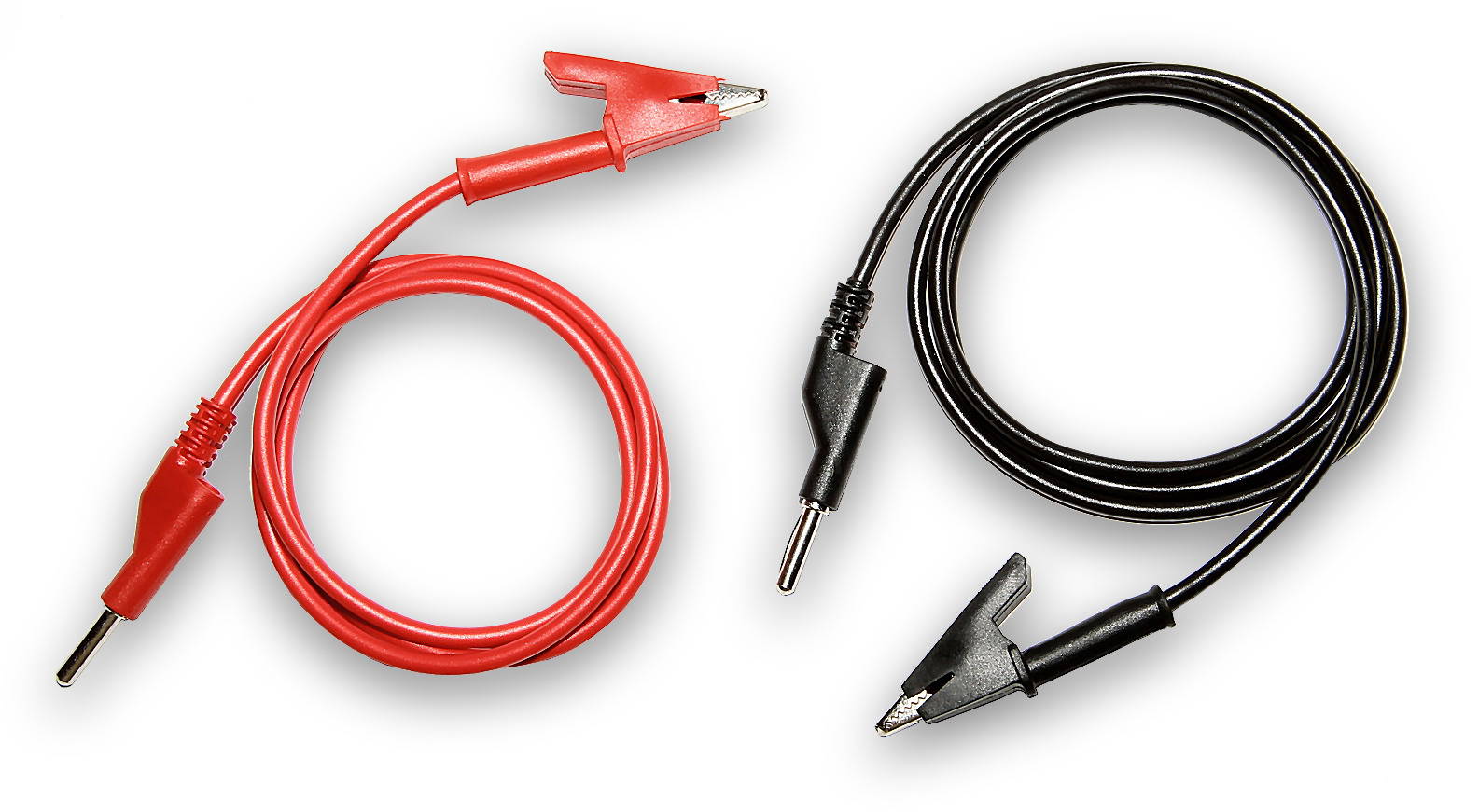 Kabel k laboratorním zdrojům 50cm modrý