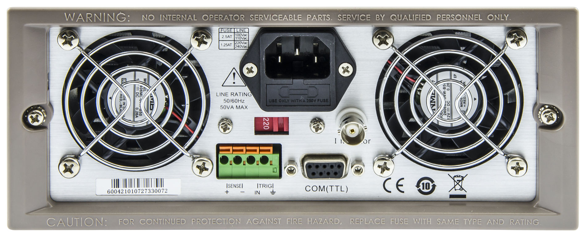 Elektronická laboratorní zátěž ITECH IT8513C+ DC 120V 120A 600W