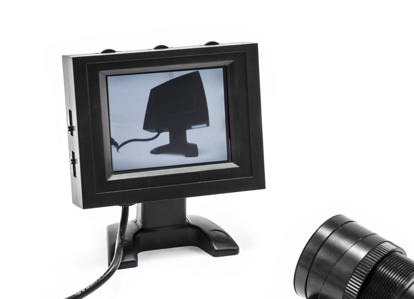 Přenosný LCD monitor 2,5" 12V 480x228px Cinch