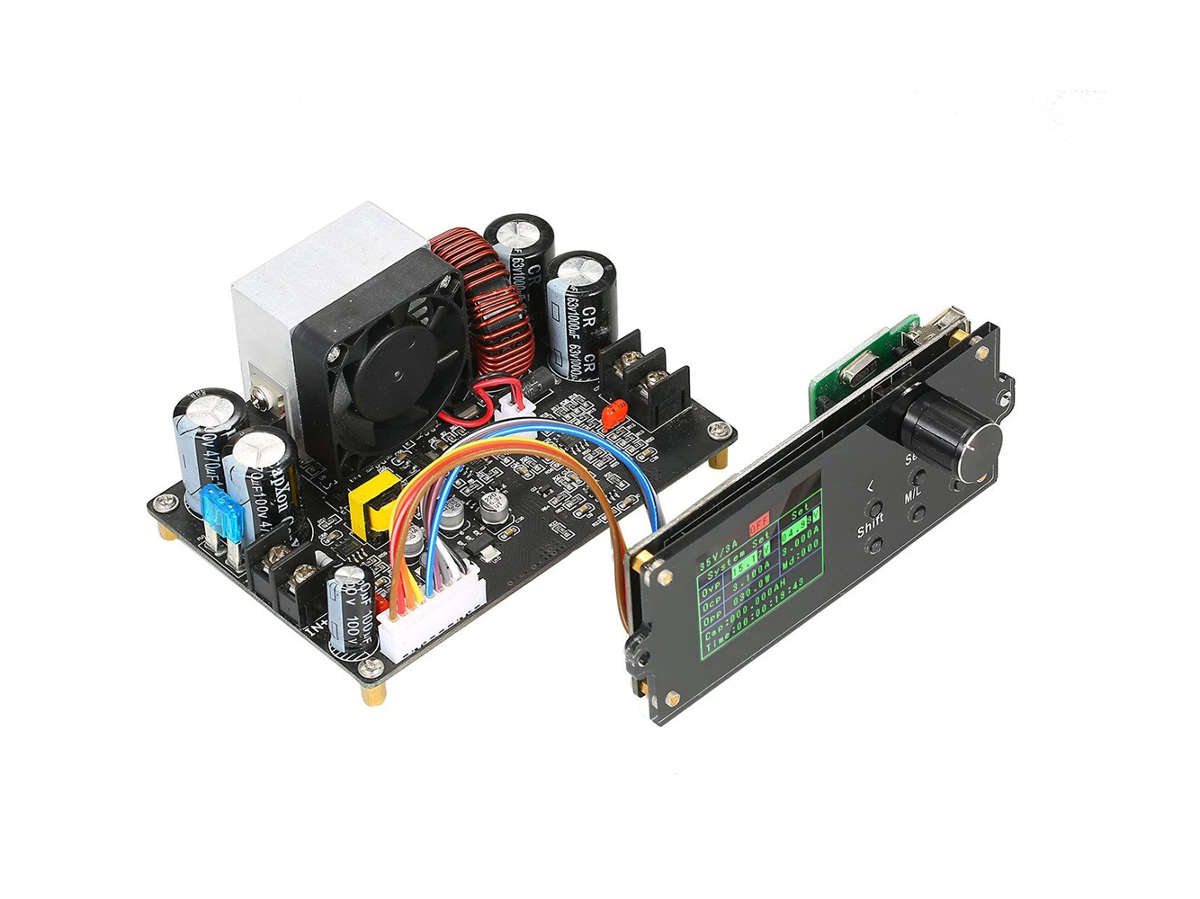 Panelový spínaný regulátor pro stavbu zdrojů DPX6012S 0-60V 0-12A