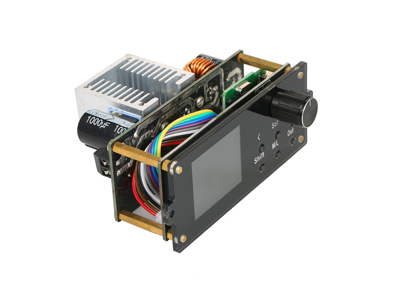 Panelový spínaný regulátor pro stavbu zdrojů DPX6005S 0-60V 0-5A