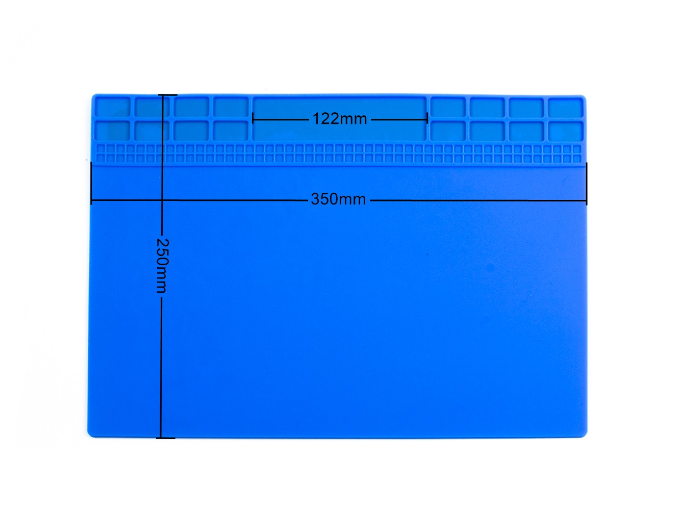 Malá silikonová servisní podložka s pořadačem na šroubky 35x25cm