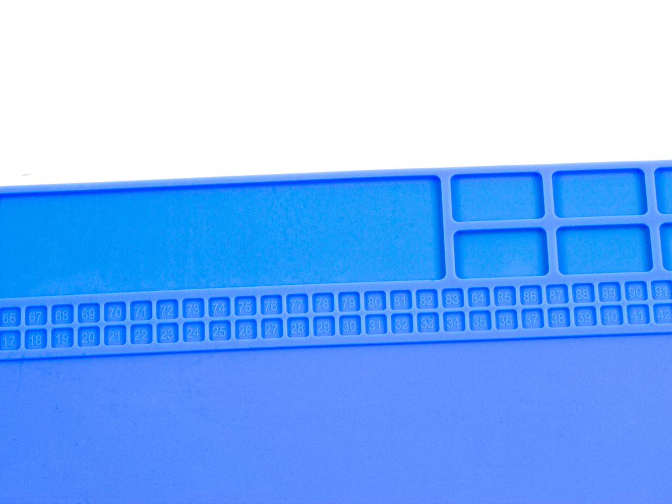 Malá silikonová servisní podložka s pořadačem na šroubky 35x25cm