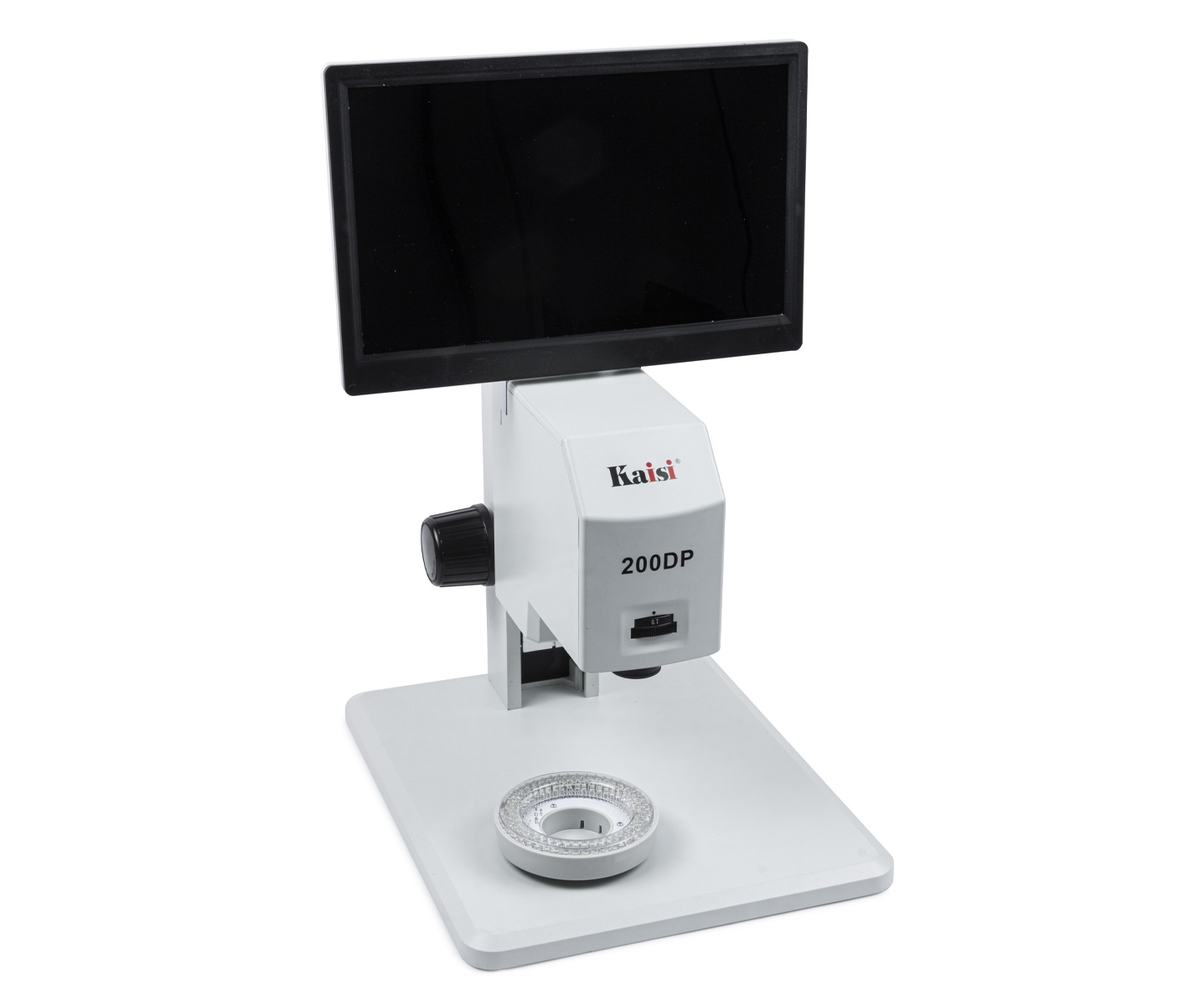 Digitální měřící mikroskop Kaisi 200DP s 12" LCD monitorem