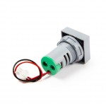 Digitální Ampérmetr AC 0-100A pro vestavbu 22mm čtvercový