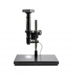 Monokulární mikroskop se zvětšením 30-200x a vnitřním osvětlením pro inspekci a defektoskopii