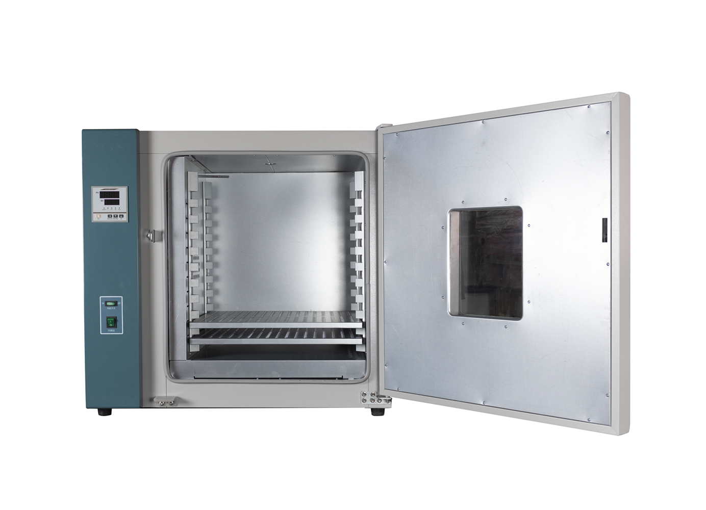 Temperovací, sušící pec 101-1 220V, 0-300°C s ventilátorem a komorou o objemu 68L