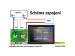 Monitor / tester měření kapacity a monitorování stavu akumulátorů. DT24 - 100A / 278V DC s Bluetooth