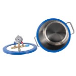 Vakuová komora 8L s olejovou vývěvou 230V/50Hz