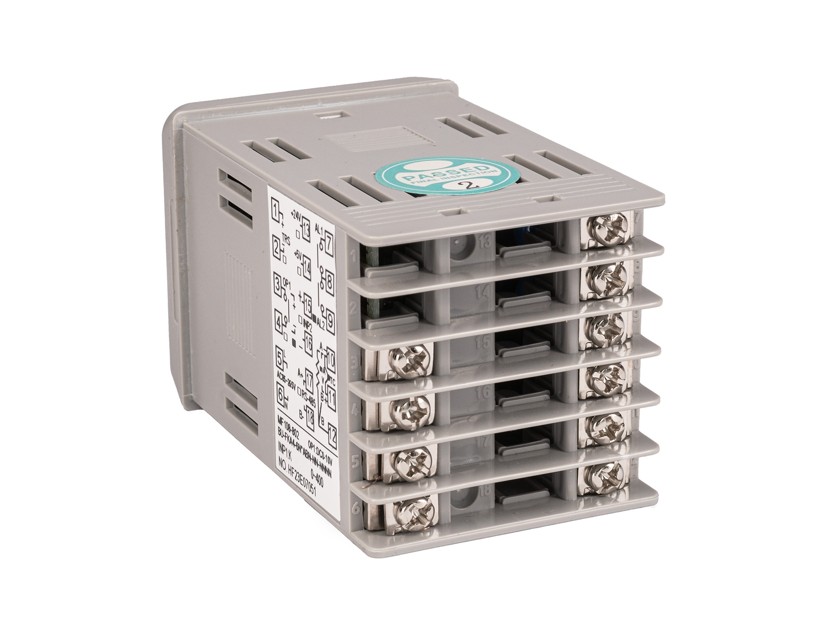 PID regulátor MF108-802-MN Lo/Hi Alarm, výstup relé 5A/250VAC