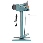 Oboustranná stojanová impulsní svářečka ZS-FK650B s nožním ovládáním, 650mm