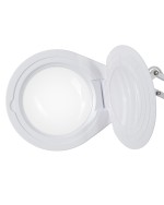 Stolní lampa s lupou PD178S zvětšení 8D - bílá