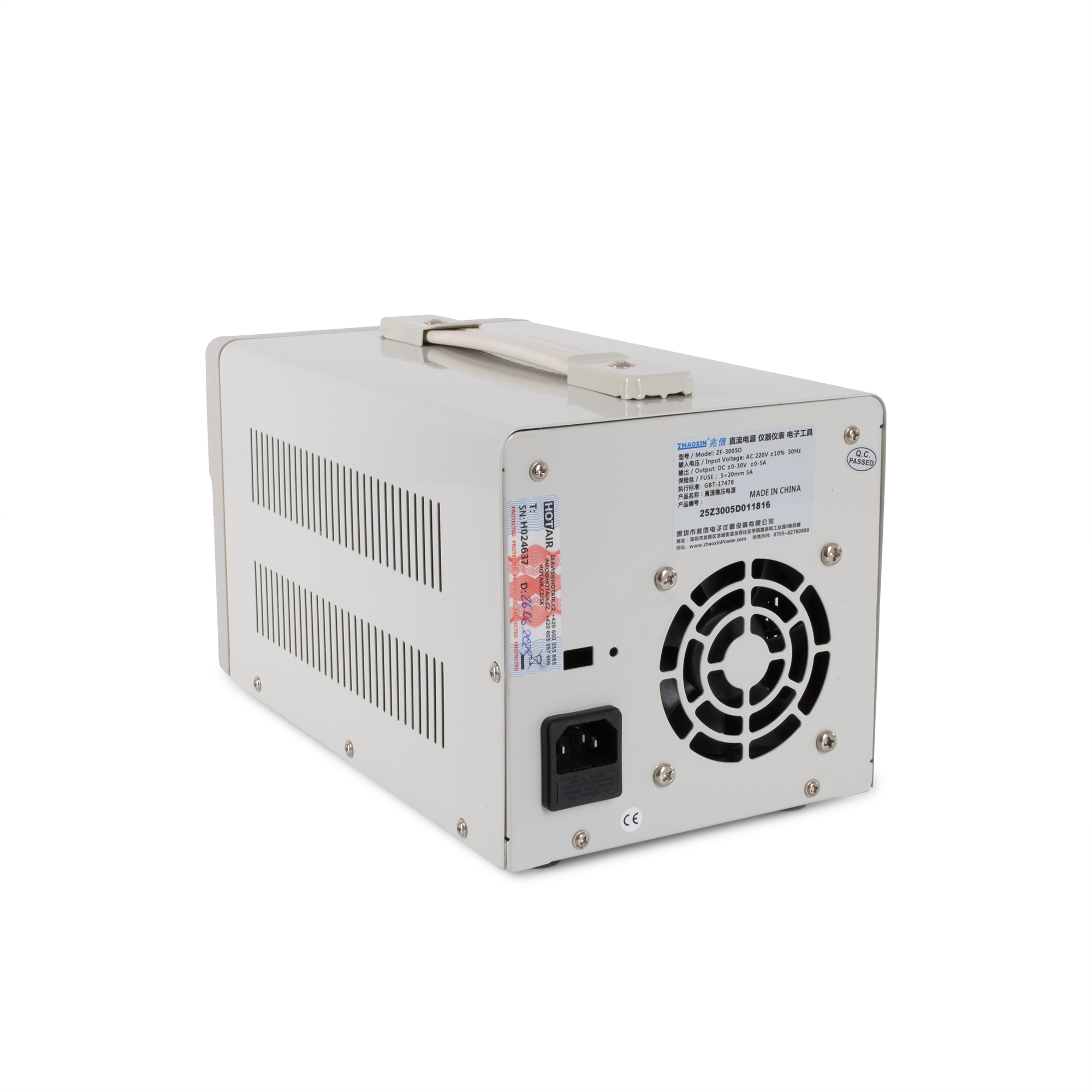 ZF-3005D Symetrický laboratorní zdroj 30V / 5A (CV/CC)