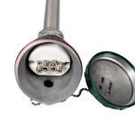 ​Teplotní sonda WRN-122 (0-1300°C) pro průmyslové a kremační pece
