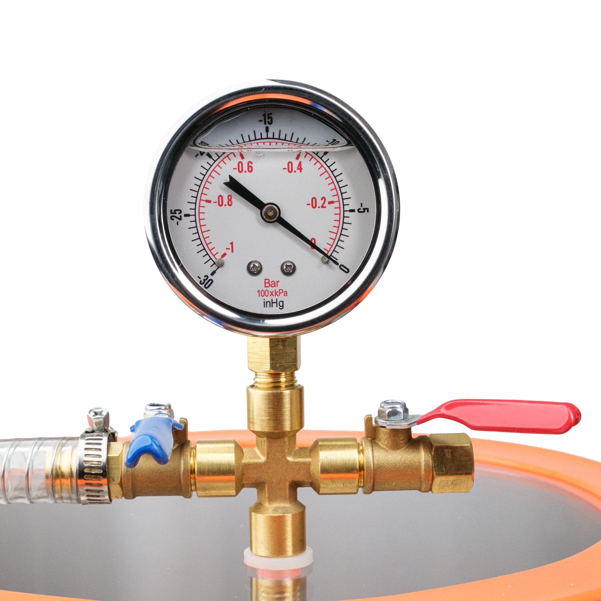 Vakuová komora 18L s olejovou vývěvou 230V/50Hz