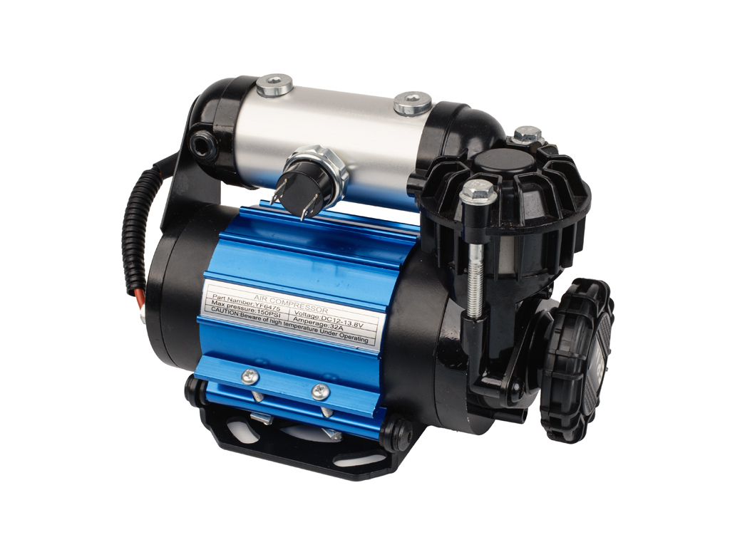 Kompresor 12V pro vestavbu do automobilů, off-road vozidel a užitkové techniky