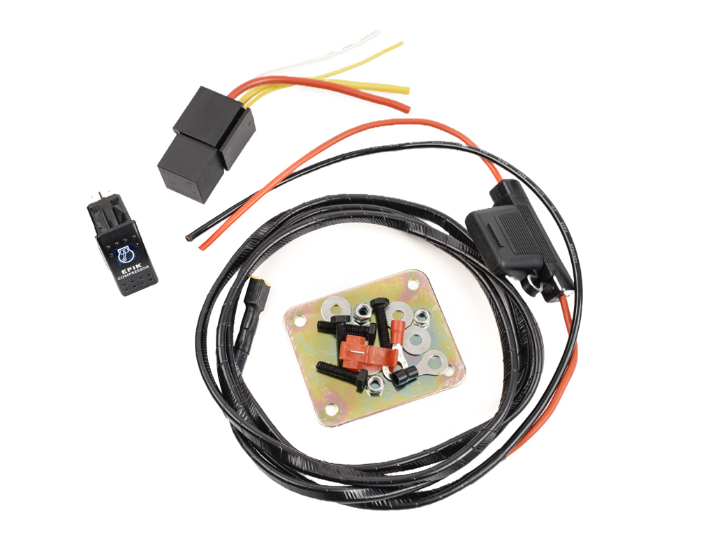Kompresor 12V pro vestavbu do automobilů, off-road vozidel a užitkové techniky