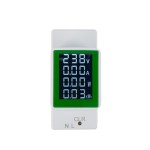Měřič celkové a aktuální spotřeby napětí a proudu na DIN lištu PZEM-008, AC50-300V 100A