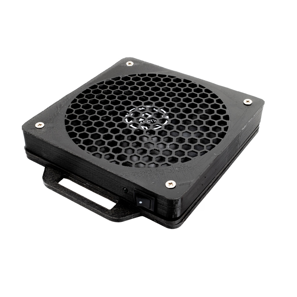 Ventilátor pro střešní nástavby, stany a karavany – magnetický 12V