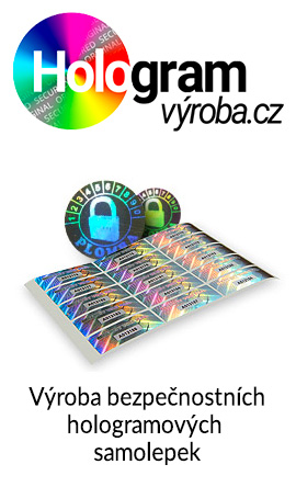 Výroba dekorativních i bezpečnostních hologramů, hologramových zabezpečovacích samolepek, holografických etiket a plomb. Tvorba hologramů dle zákaznické předlohy a prodej hotových předvyrobených skladových holografických samolepek a fólií. Velký výběr nálepek skladem.